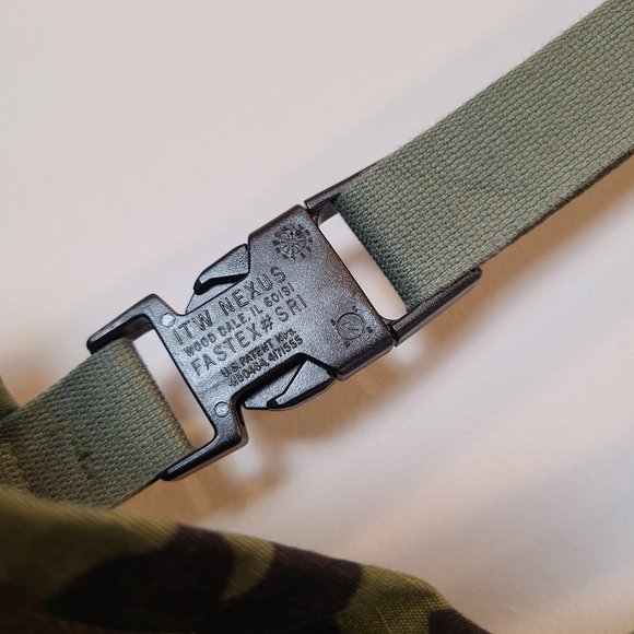 Military Overall Pant Woodland Camo Cargo Chemical Protective NFR Mens Medium - Picture 9 of 14